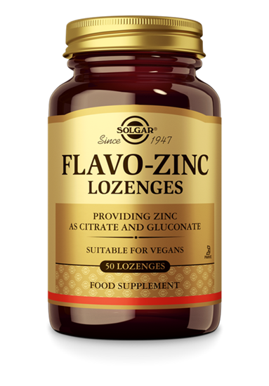 SOLGAR FLAVO ZINC LOZENGES 50ST